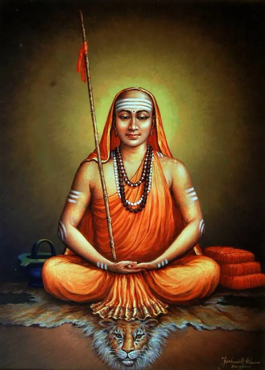 Adi Shankara Composes Subramanya Bhujangam