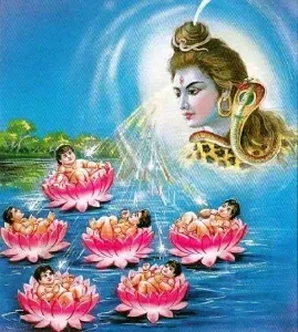 6 Krittikas and the Birth of Lord Murugan