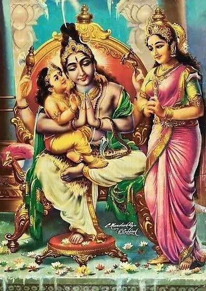 Lord Shiva Becomes a Student of Sri Murugan