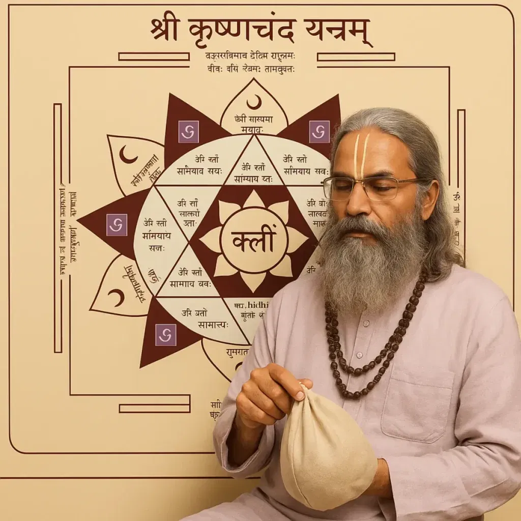 Chanting Krishnachandra Yantram Meditation
