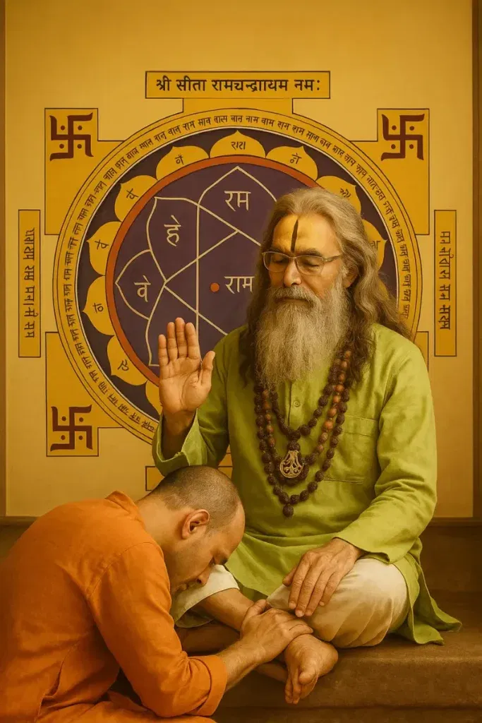 Guru-Disciple Sri Seeta Ram Yantram