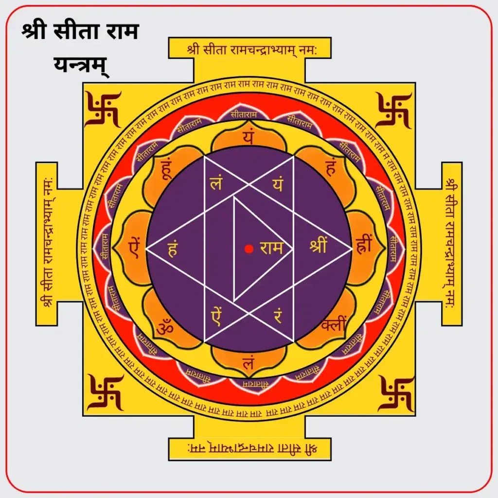 Shree Seeta Ram Yantra