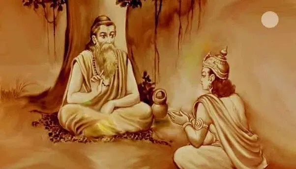 Dileepa meets the ascetic