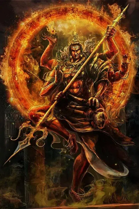 Rudra in Vishnu Purana
