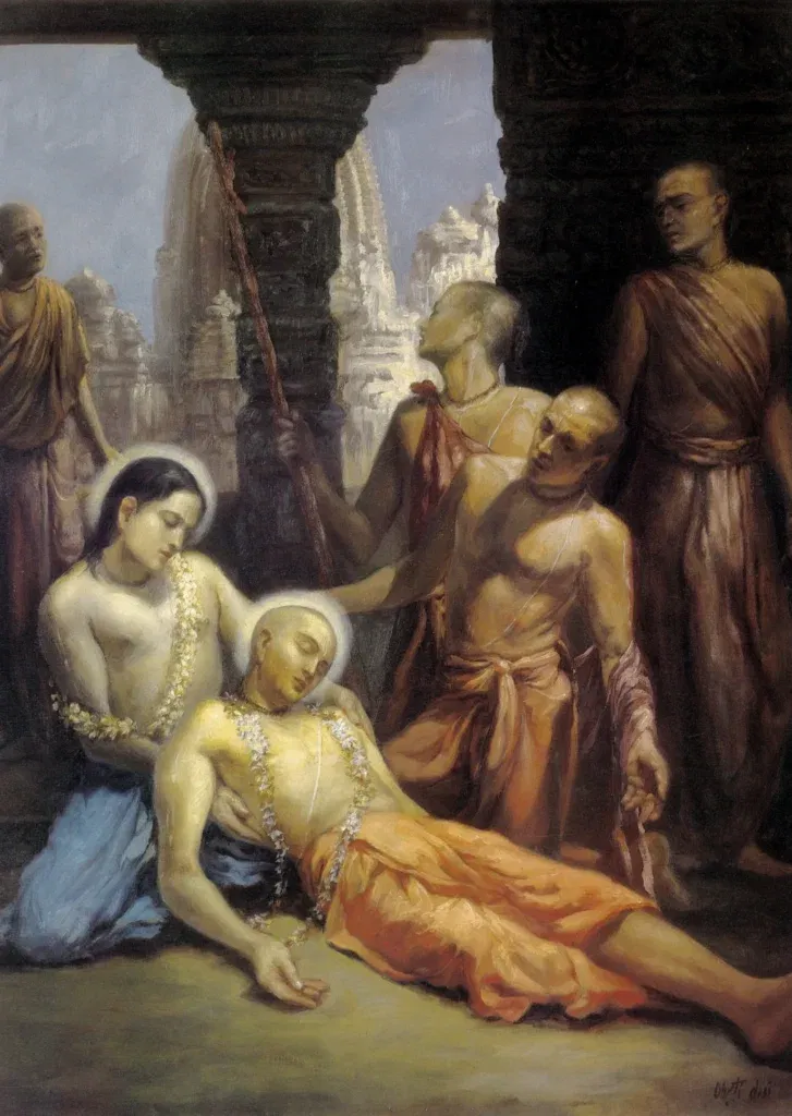 Mahaprabhu faints