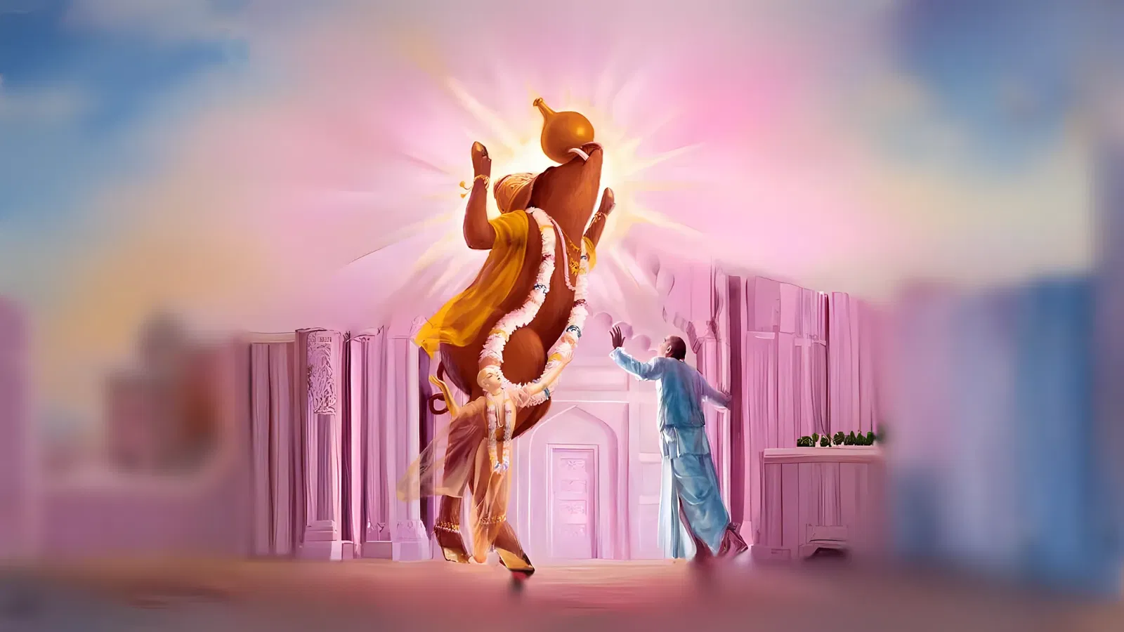 Sri Chaitanya And Murari Gupta