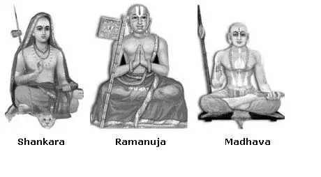 The 3 Acharyas