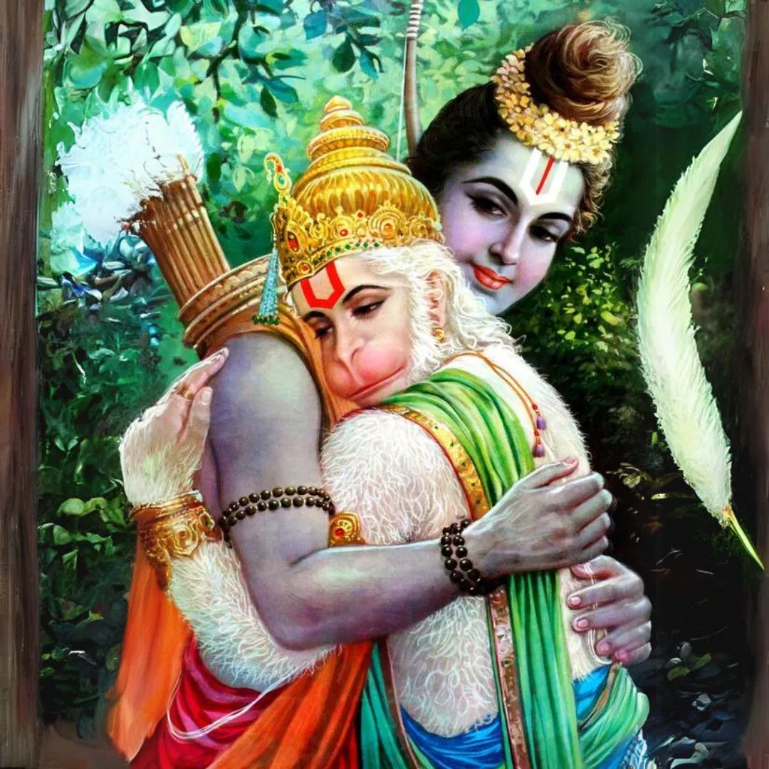 Hanuman and Ramji
