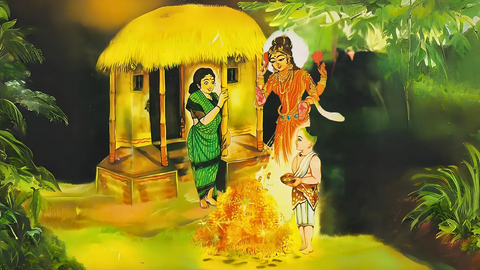 Wealth and Sri Lakshmi Blessings