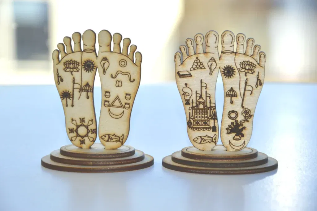 Krishna's Feet