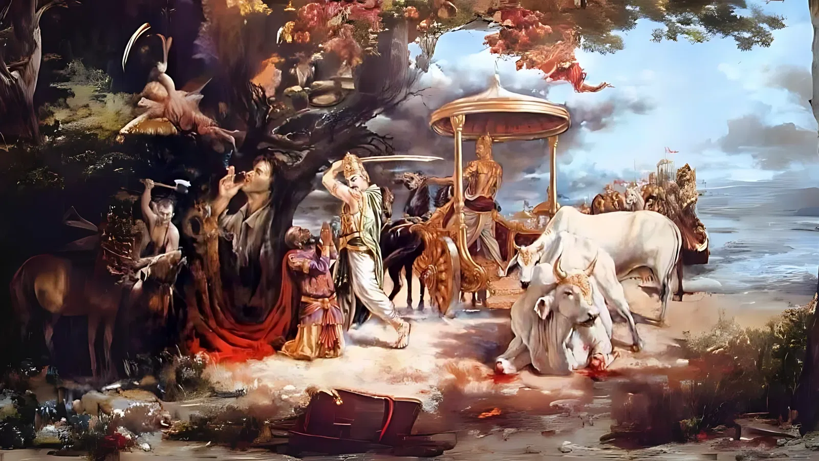 Pareekshit and Kali Maharaj