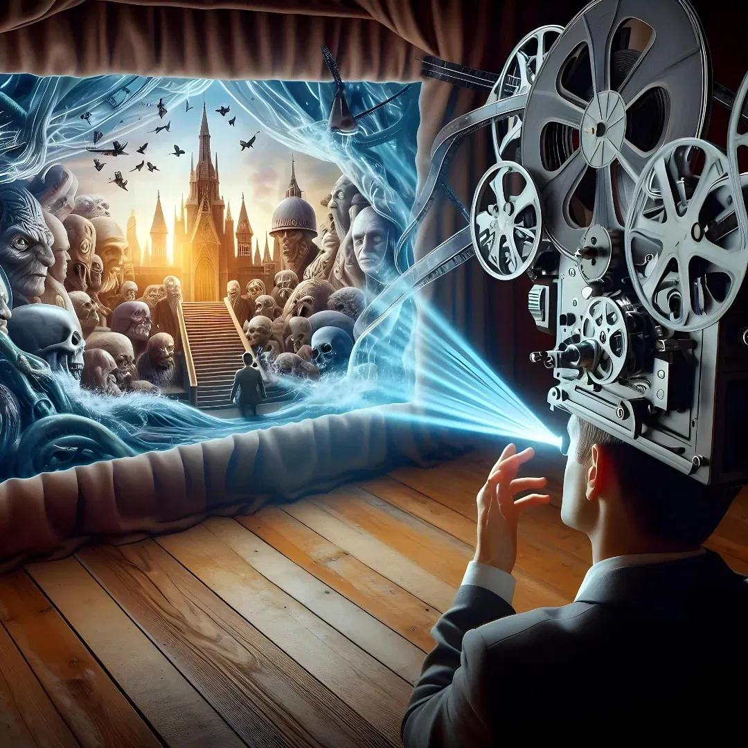 Projection of the universe