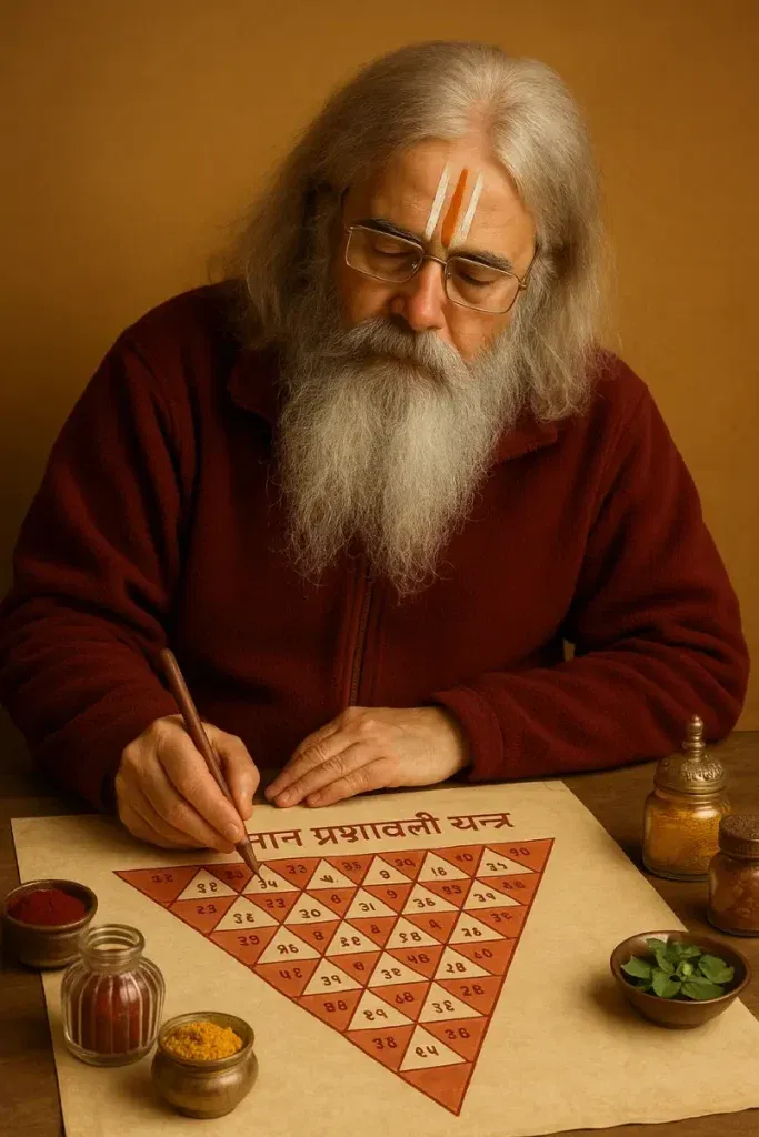 Prashnavali Yantra at yantrachants.com