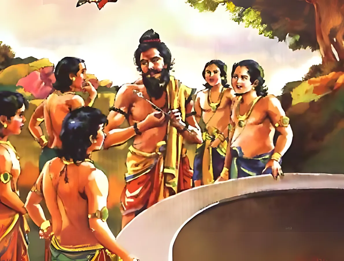 Drona Trains The Kurus