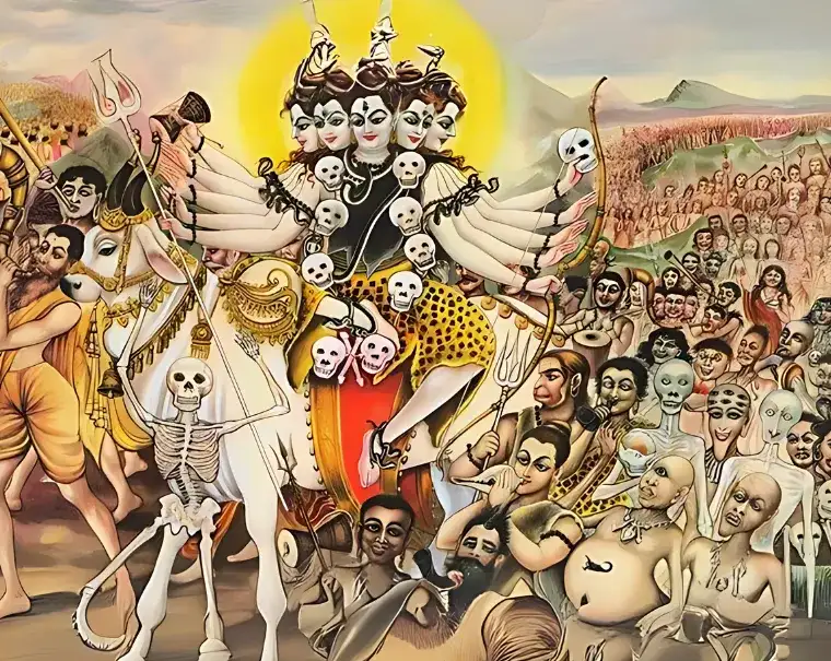 Lord Siva's Marriage Procession