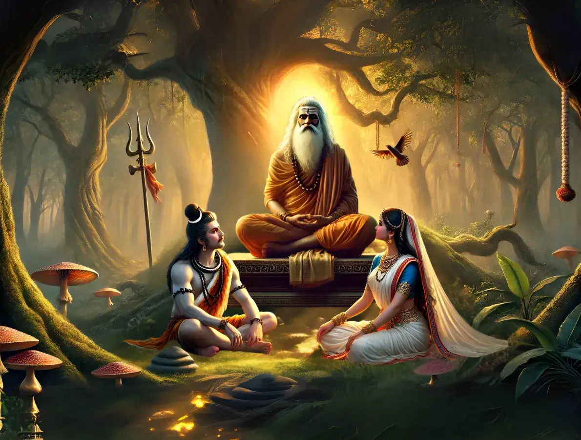 Shiva Parvati and Ram katha