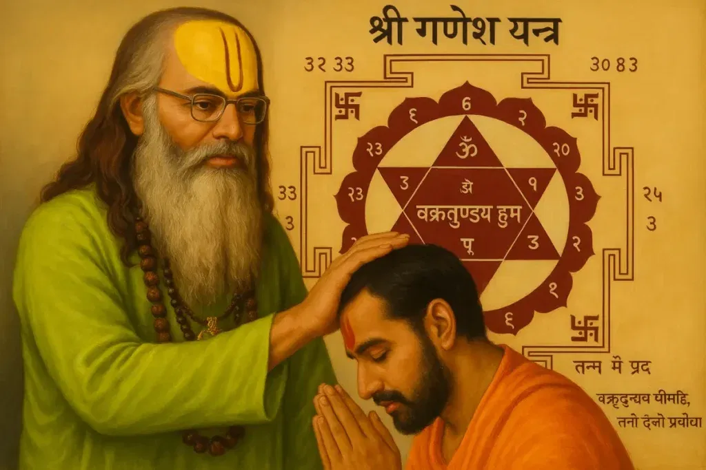 Spiritual Guru- Realized - Ganesh Yantra