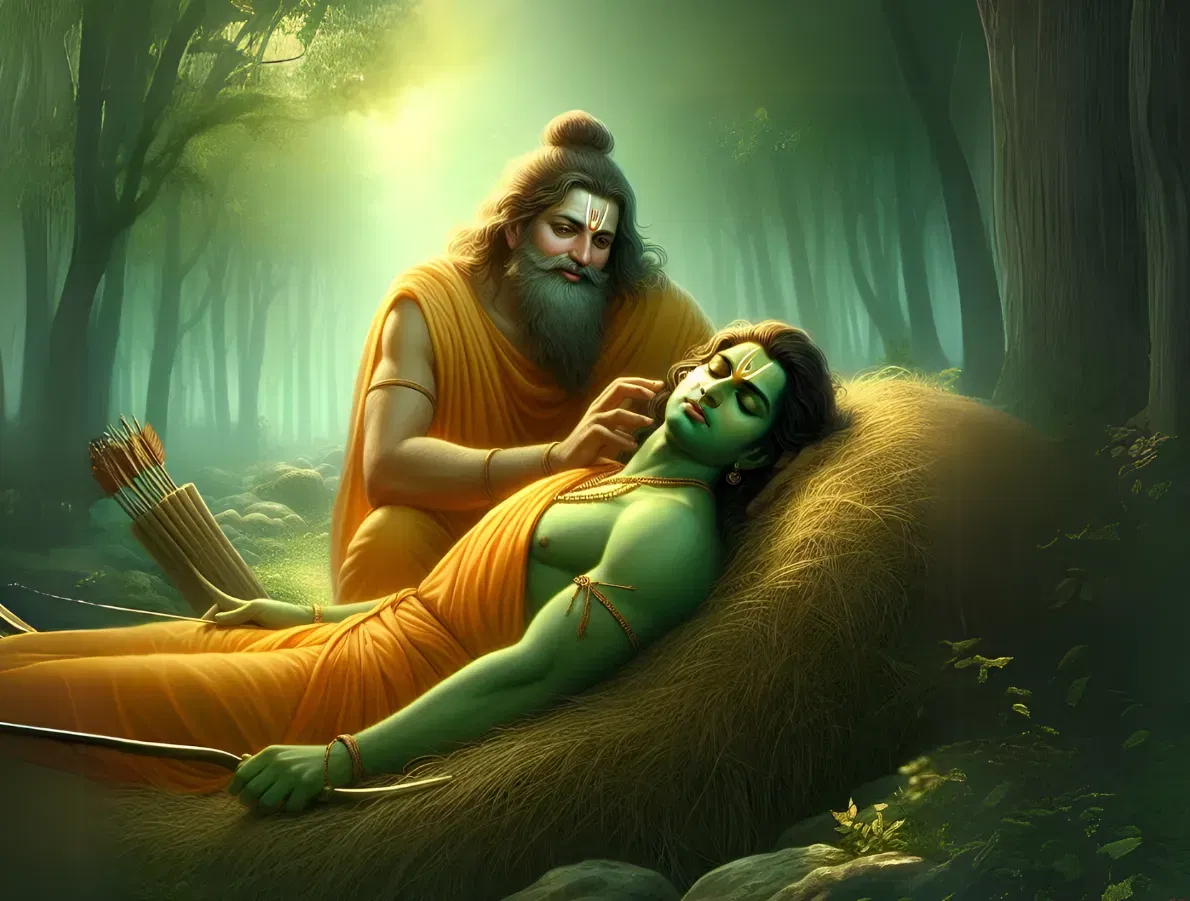 Vishwamitra Singing Venkatesa Suprabhatam