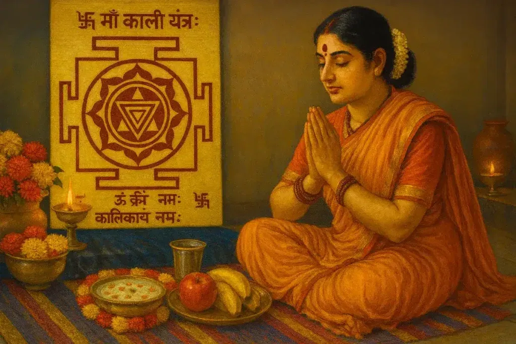 Chanting The Kali Raksha Mantram
