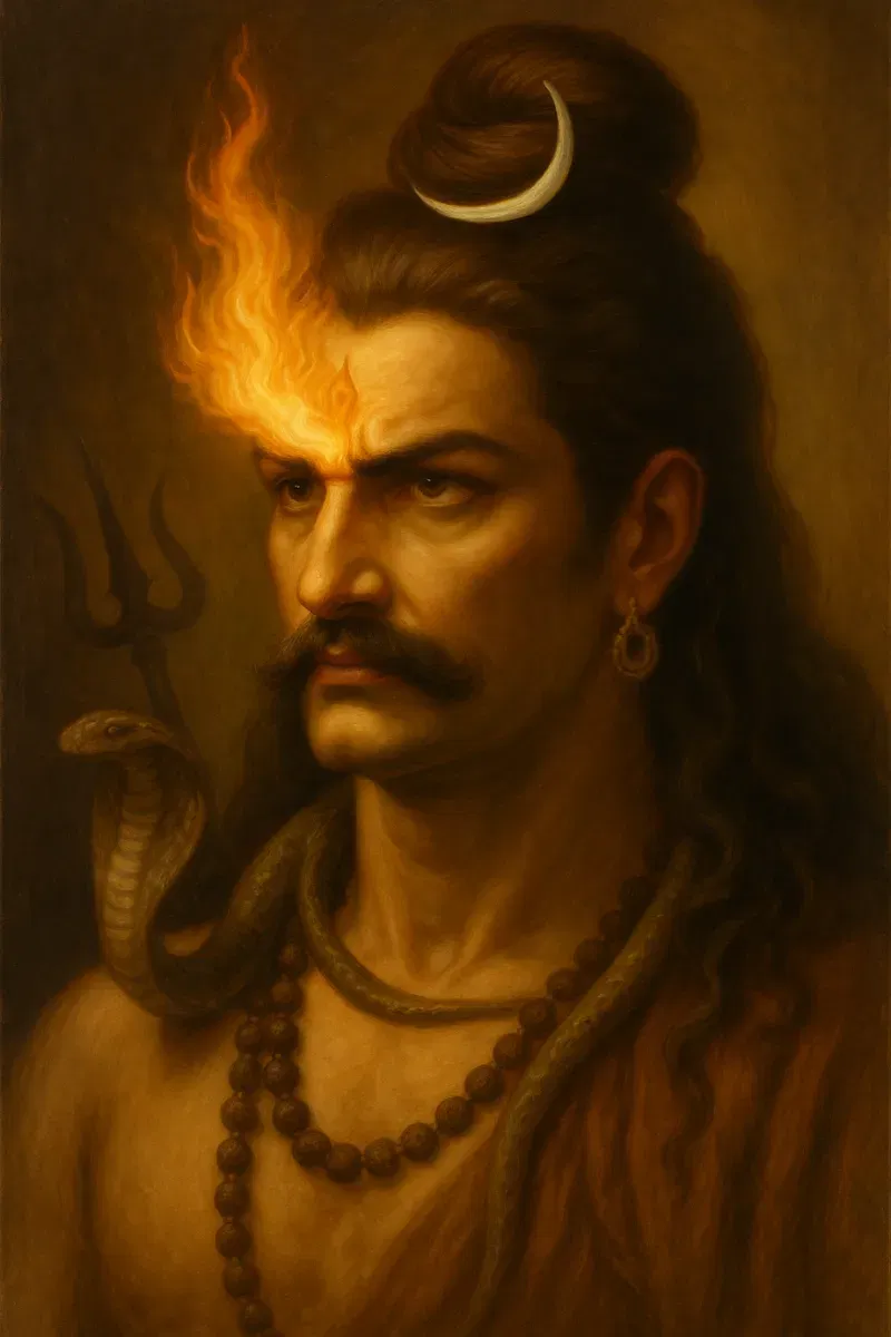 Lord Shiva Agni