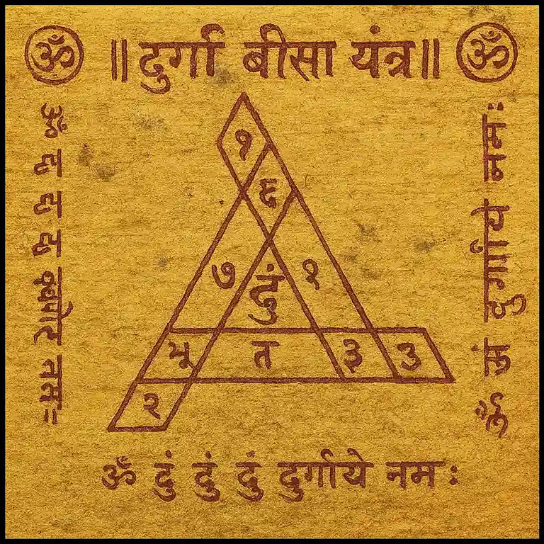 Durga-Bisa-Yantra