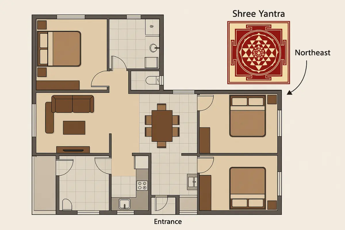 Sri Yantra North-East