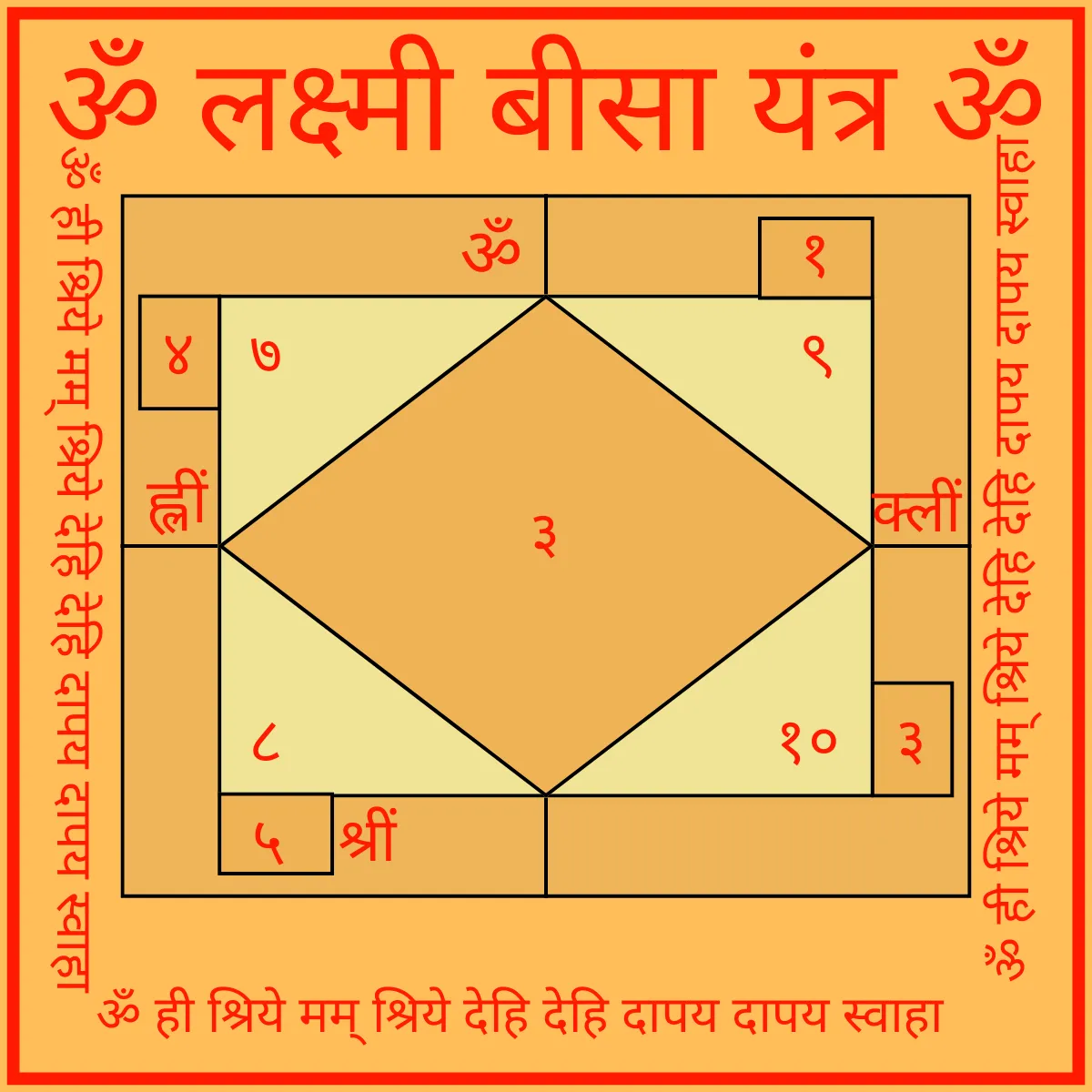 Laxmi Beesa Yantra