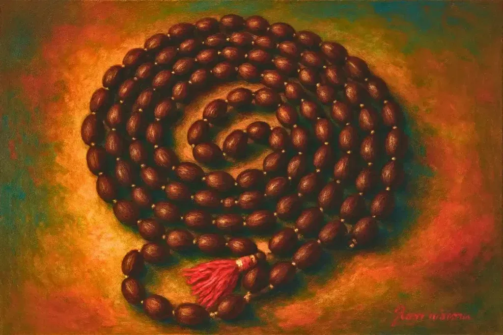 Lotus KamalGatta Beads Mala